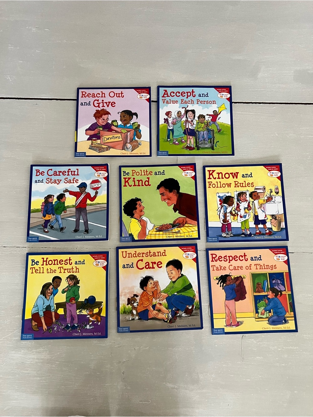 Cheri Meiners Learning to Get Along 8 Book Bundle Social Story Kids skills